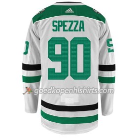 Dallas Stars JASON SPEZZA 90 Adidas Wit Authentic Shirt - Mannen